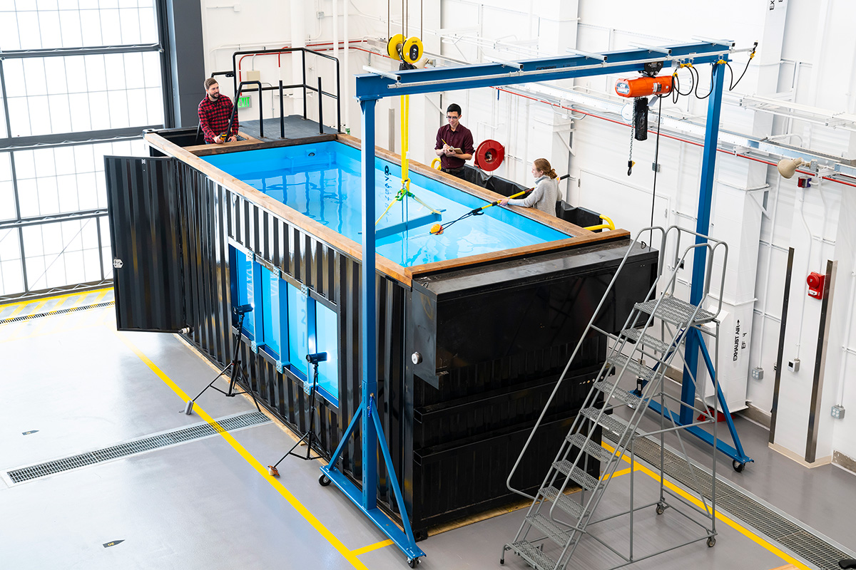 Saltwater Test Tank